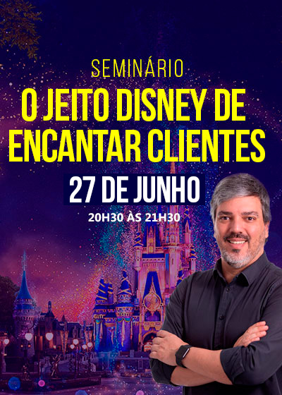  certificados O Jeito Disney  de Encantar Clientes 